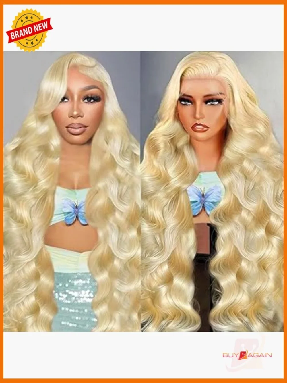 32 Inch 200 Density Body Wave Lace Front Wig Human Hair 13x6 HD Pre Plucked